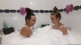 Hotties Playing With Each Other In Bath Tub